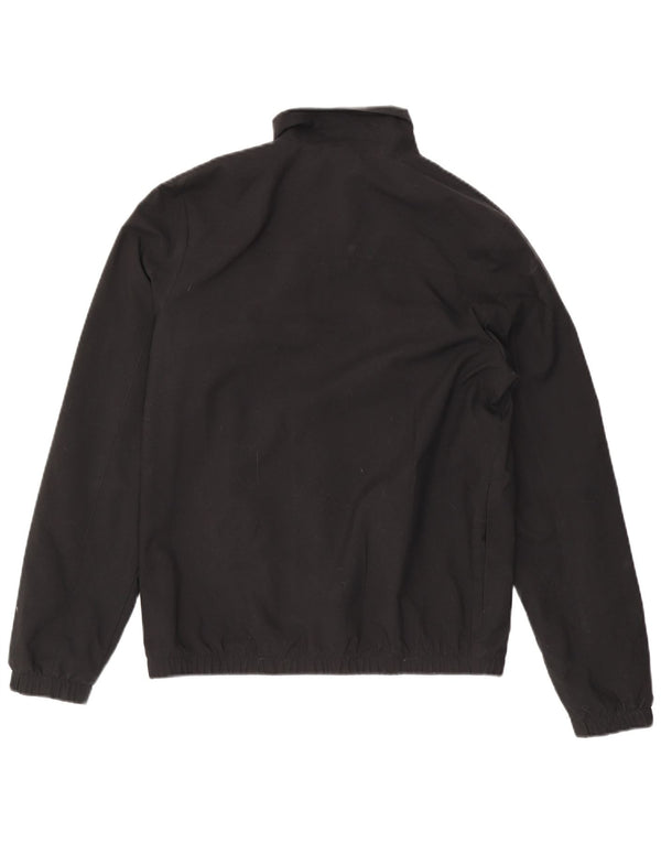 Nike Mens Tracksuit Top Jacket Médio Preto Listrado Poliéster