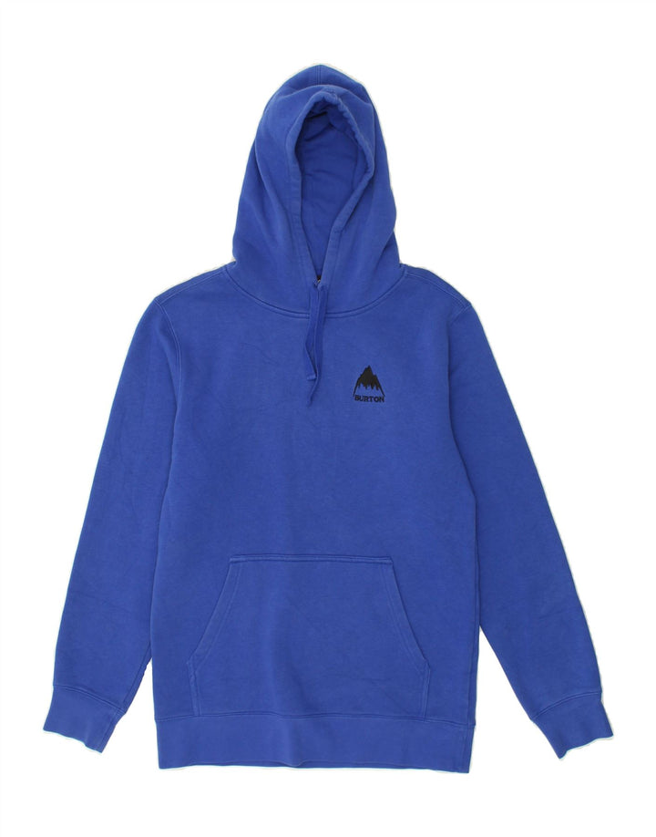 BURTON Mens Hoodie Jumper 2XS Blue Cotton Vintage Burton and Second-Hand Burton from Messina Hembry 