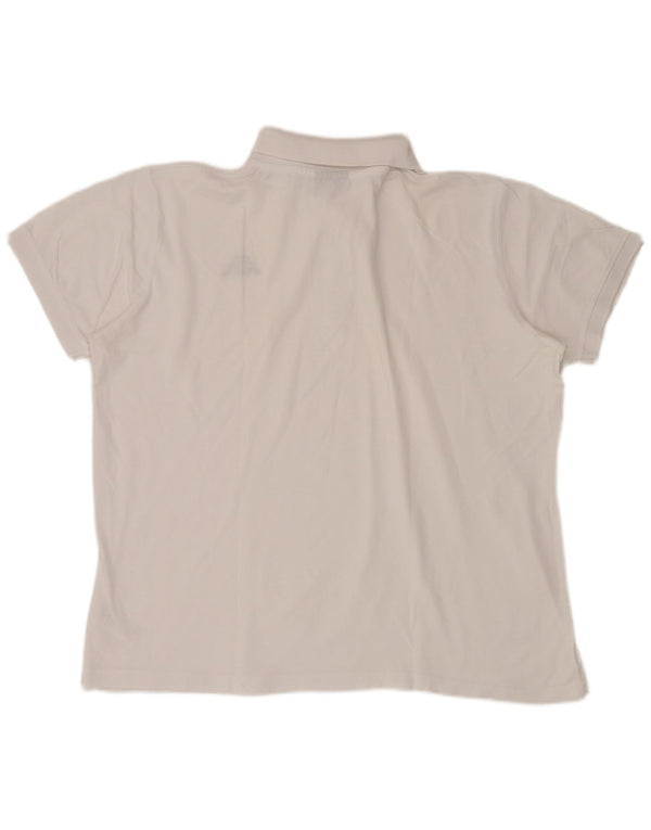 Camisa polo masculina KAPPA 2XL algodão branco