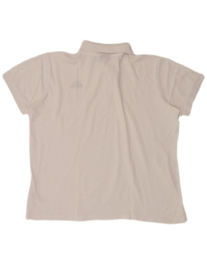 Camisa polo masculina KAPPA 2XL algodão branco