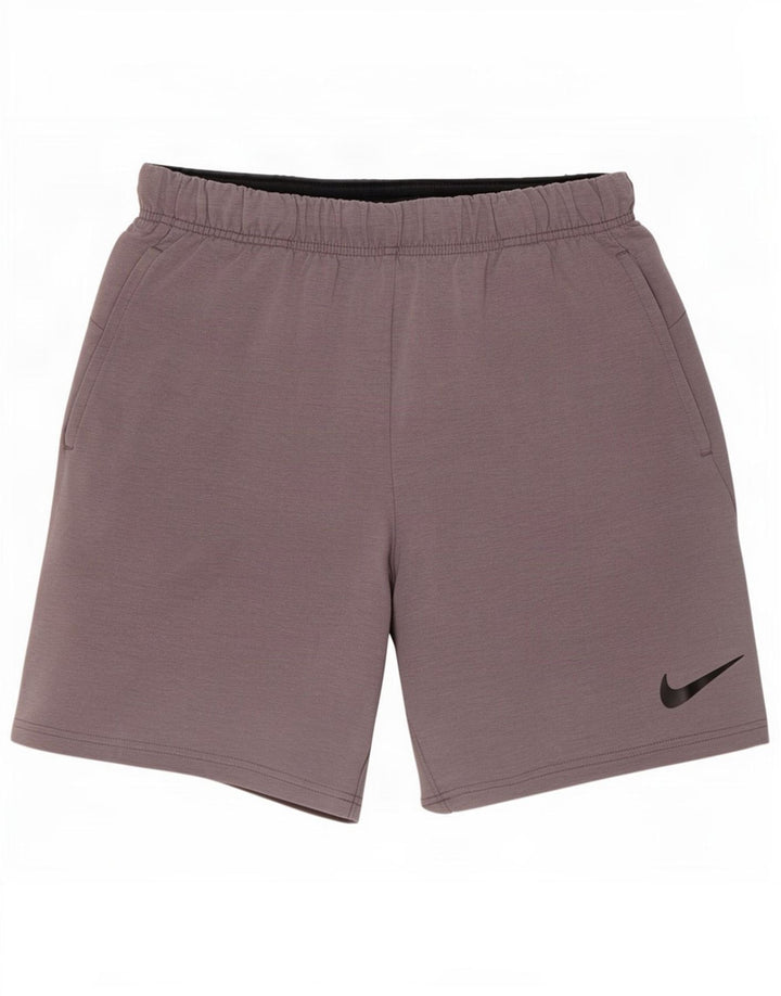 Nike Mens Dri Fit Sport Shorts Médio Cinza Viscose