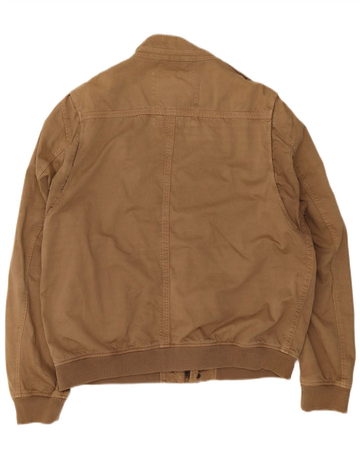 Jaqueta bomber masculina Avirex UK 46 2XL algodão marrom
