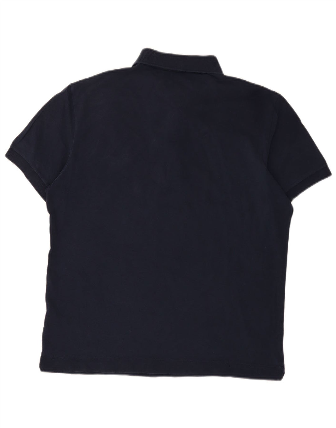 Camisa polo masculina Lacoste Regular Fit tamanho 4 médio azul marinho