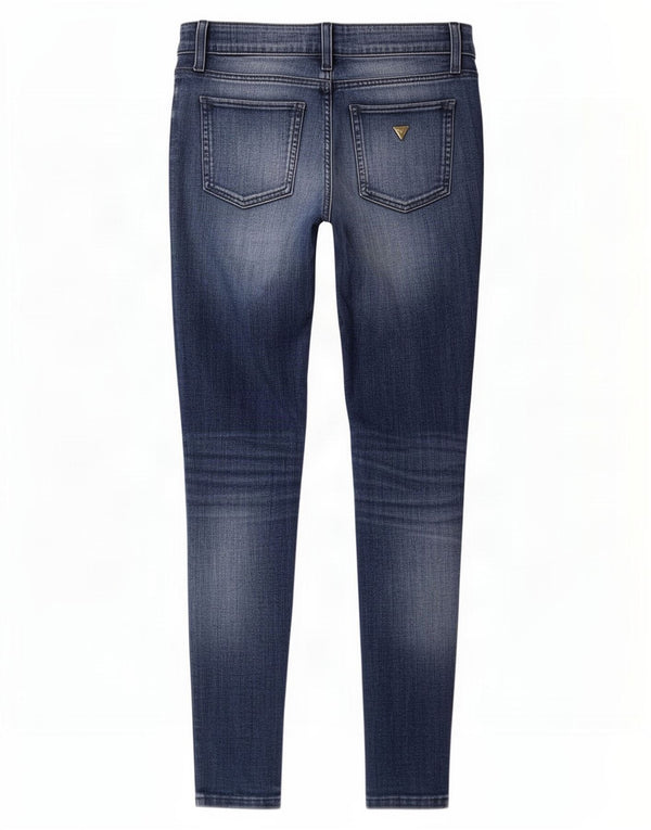 Guess Calça Jeans Feminina Power Skinny W26 L28 Azul Algodão
