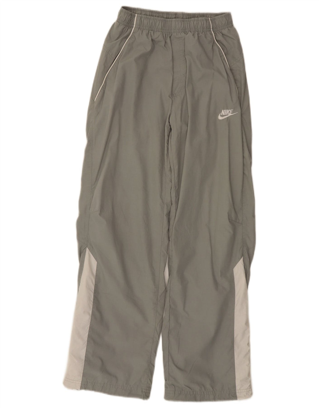 Calça de treino para meninas NIKE 12-13 anos grande cinza colorblock poliéster