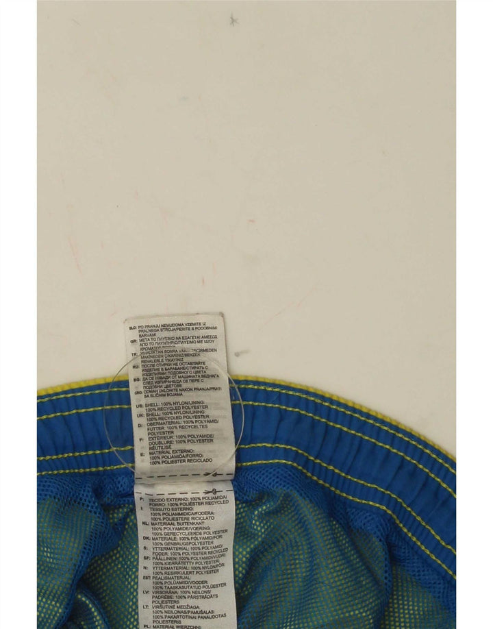 Shorts de natação masculino Adidas médio amarelo nylon