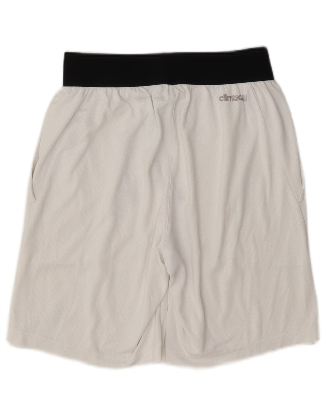 Adidas Mens Climachill Sport Shorts Pequeno Poliéster Colorblock Branco