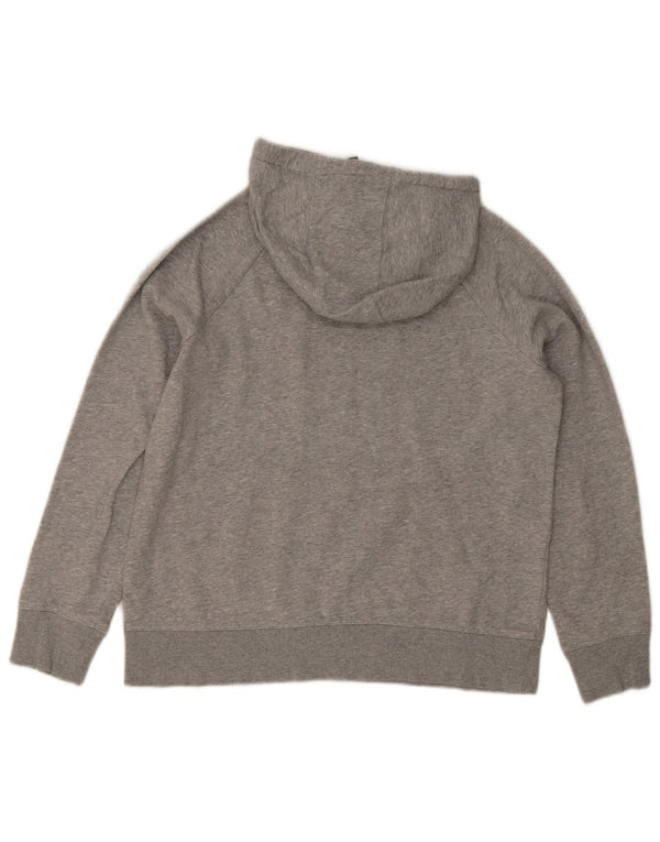 Jumper com capuz feminino Under Armour Loose Fit UK 10 pequeno cinza