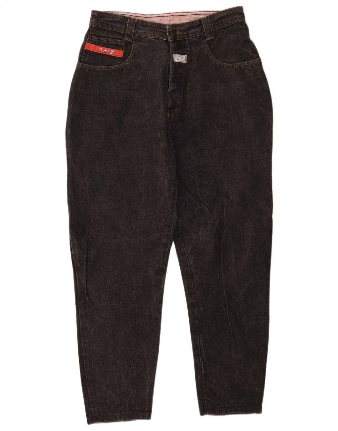 Jessi Mens Tapered Jeans W33 L29 Algodão Cinza