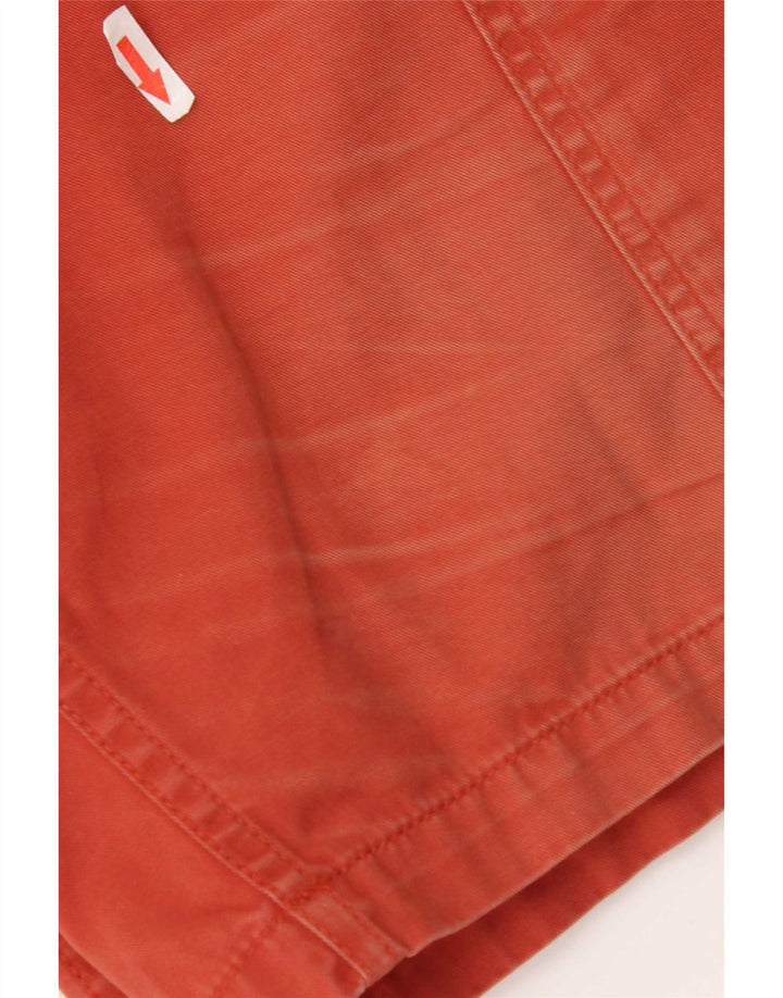 Shorts cargo masculino Timberland W40 XL vermelho algodão