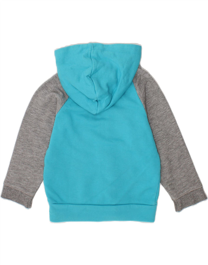 PUMA Baby Boys Zip Hoodie Sweater 6-9 Months Blue Colourblock Cotton Vintage Puma and Second-Hand Puma from Messina Hembry 