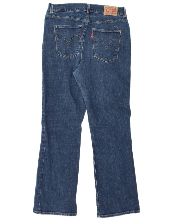 Jeans feminino clássico bootcut Levi's W29 L28 azul algodão