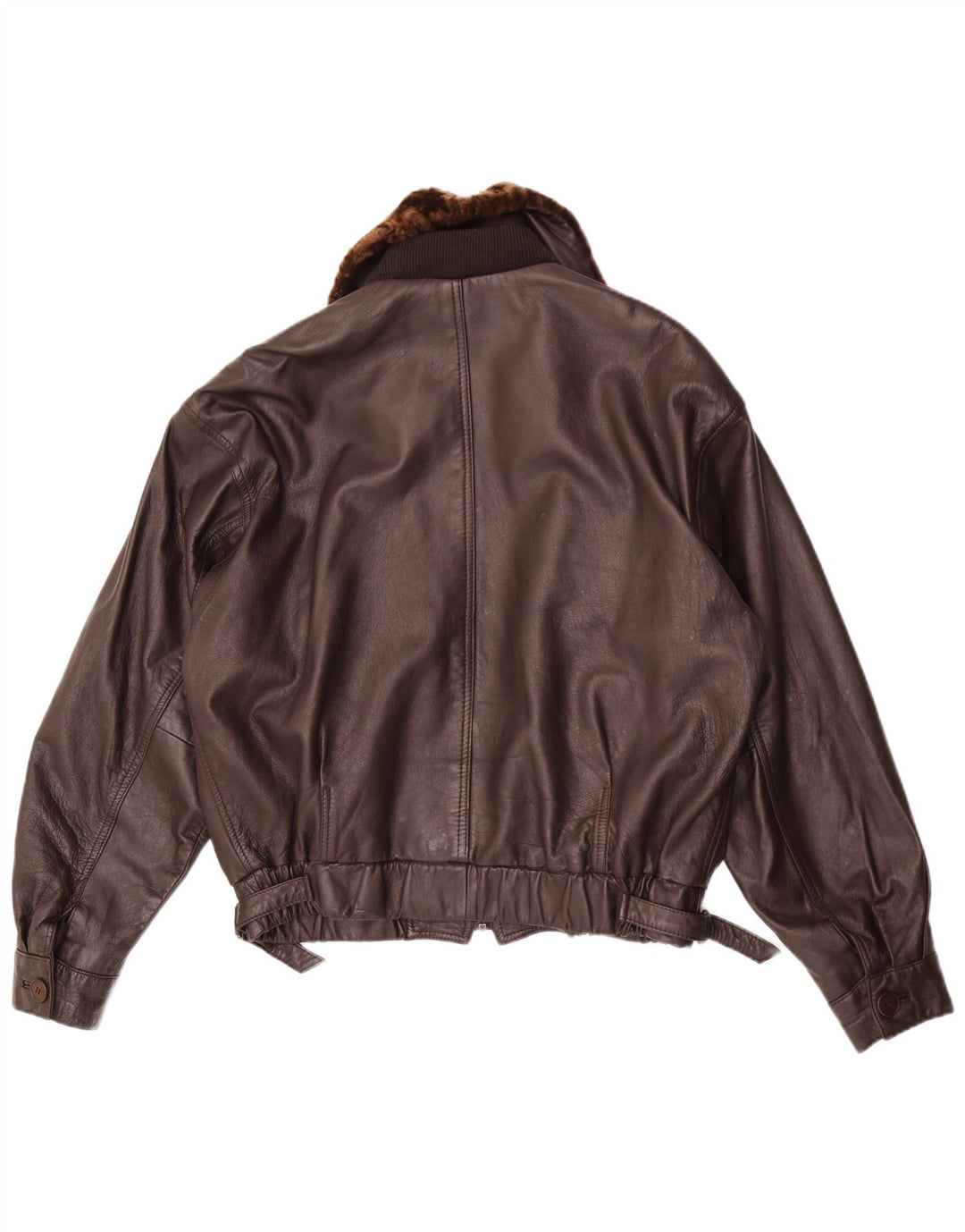 Jaqueta de couro masculina Cleiren IT 50 grande couro marrom