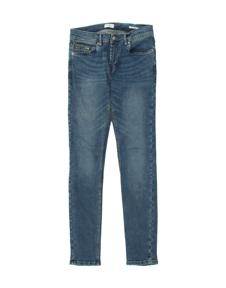 JULES Womens Skinny Jeans W28 L34 Blue Cotton | Vintage Jules | Thrift | Second-Hand Jules | Used Clothing | Messina Hembry 