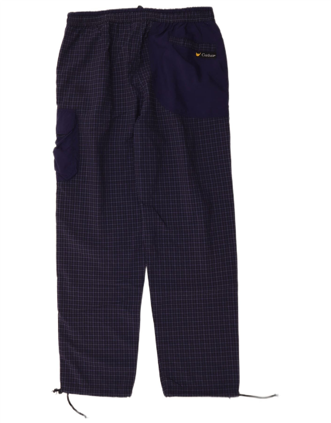 Calça cargo reta masculina Bailo XL azul marinho poliamida xadrez