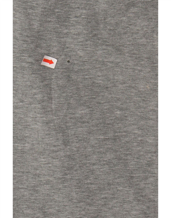 Calça de treino masculina PUMA XS cinza colorblock algodão