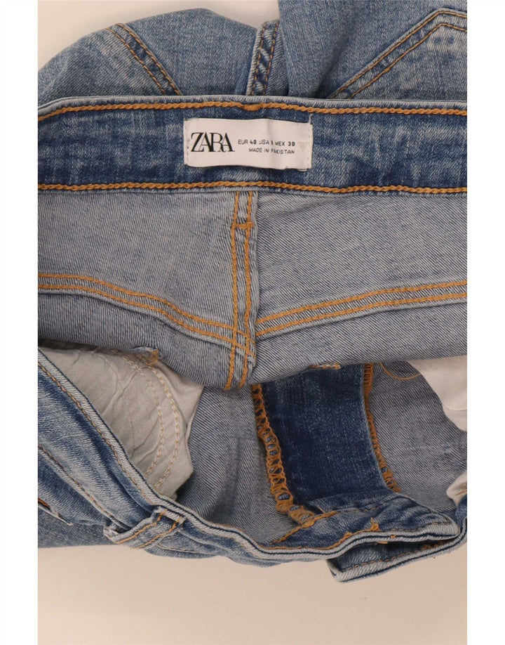 Zara Jeans Skinny Feminino EU 40 Médio W30 L29 Azul