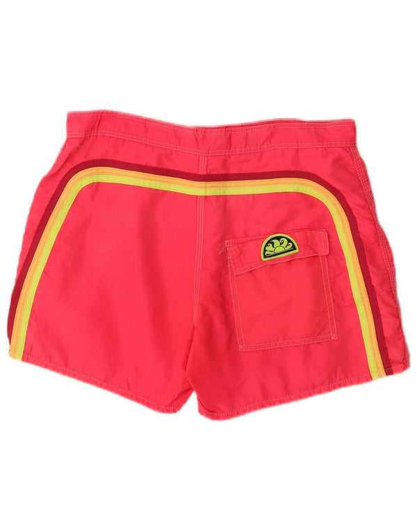 Shorts de natação masculino Sundek médio rosa nylon