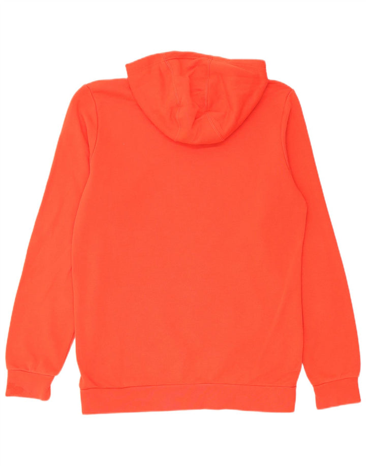 Adidas Mens Graphic Hoodie Jumper Pequeno Laranja