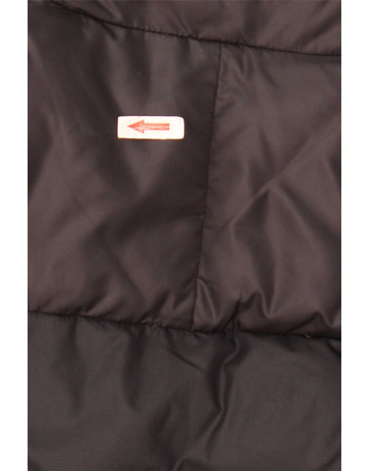 Jaqueta acolchoada masculina The North Face UK 38 médio preto colorblock nylon