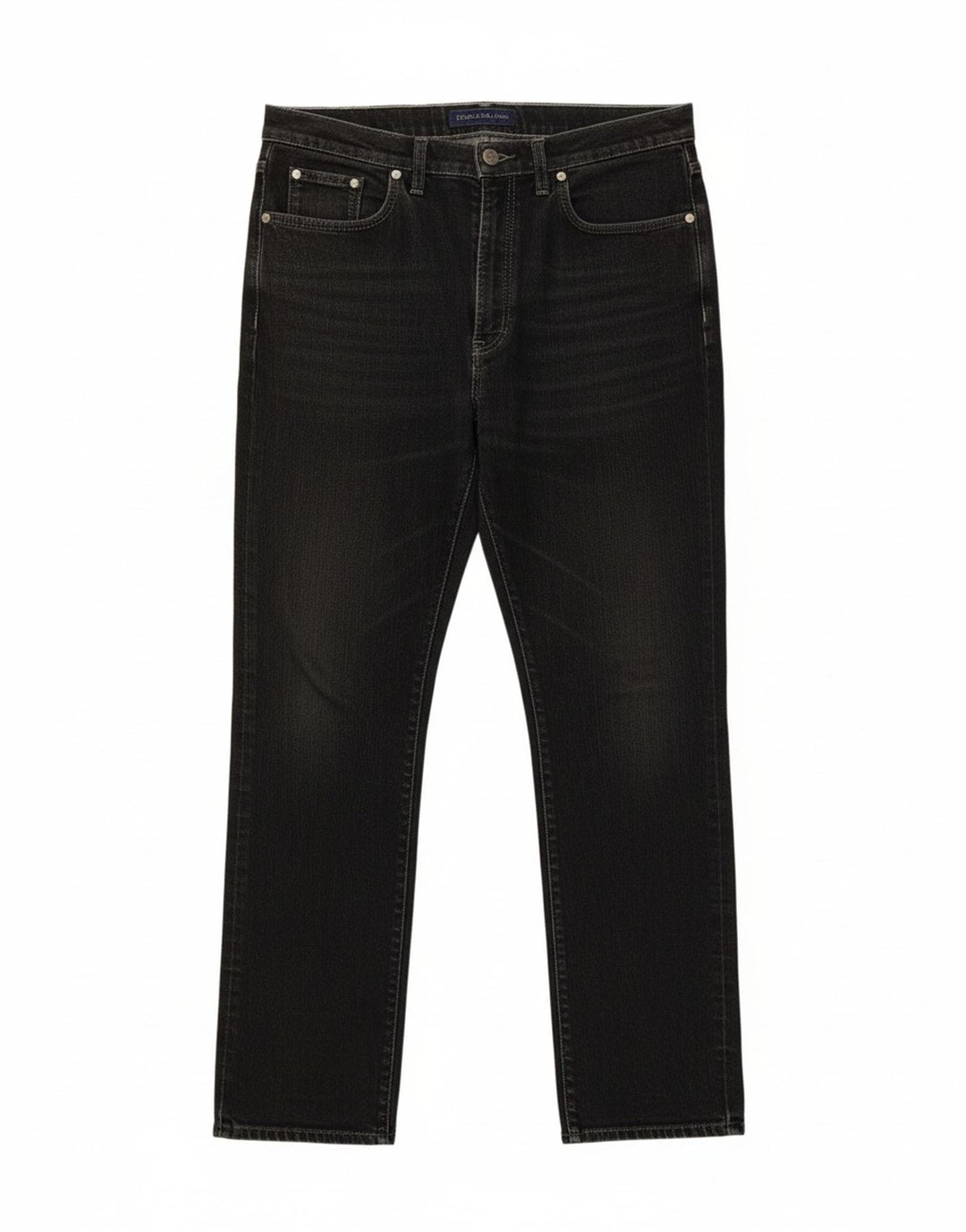 Jeans slim feminino TRUSSARDI W36 L26 algodão preto