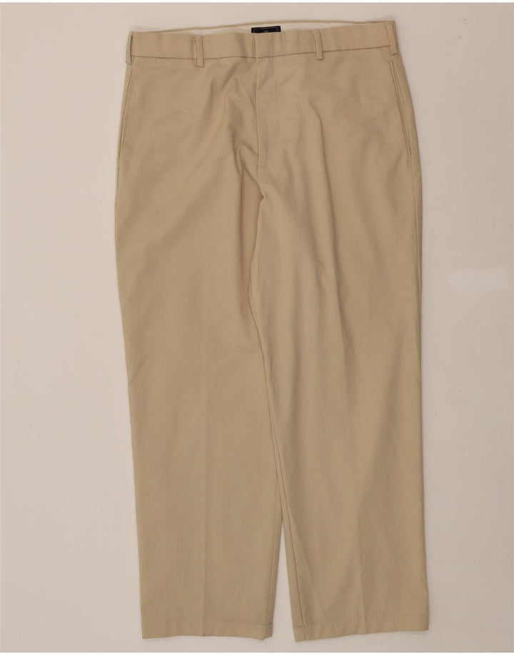 DOCKERS Mens Straight Chino Trousers W34 L29 Beige Cotton Vintage Dockers and Second-Hand Dockers from Messina Hembry 