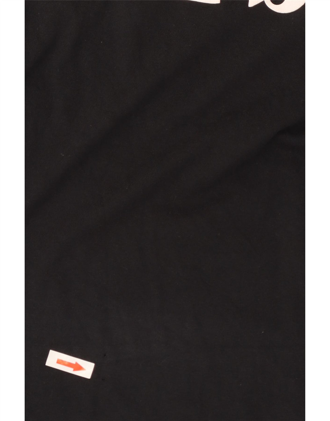 Camiseta feminina gráfica Levi's UK 10 pequena preta