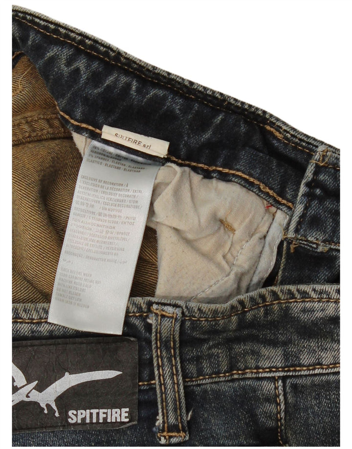 Calça jeans slim masculina SPITFIRE W30 L31 algodão azul marinho