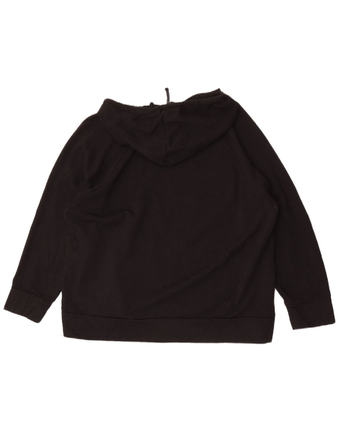 Jumper com capuz feminino Eddie Bauer UK 20 2XL poliéster preto