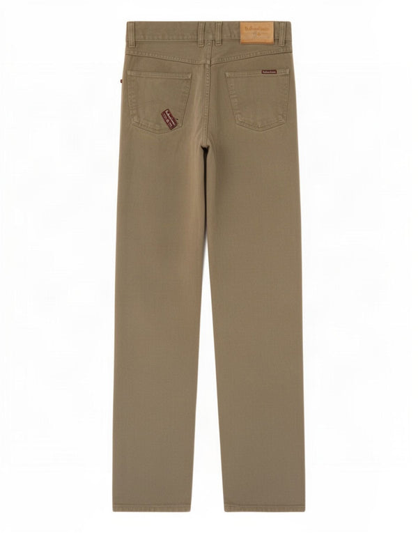 Marlboro Classics Mens Straight Jeans W30 L34 Algodão Verde