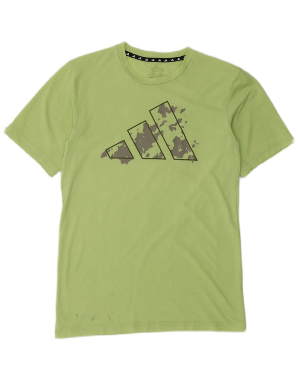 Camiseta Adidas Masculina Aeroready Regular Fit Gráfica Top XS Verde