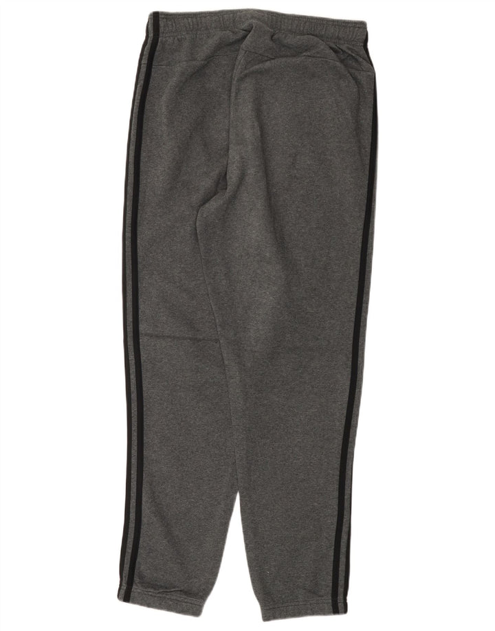 Calças de treino masculinas ADIDAS joggers algodão cinza médio