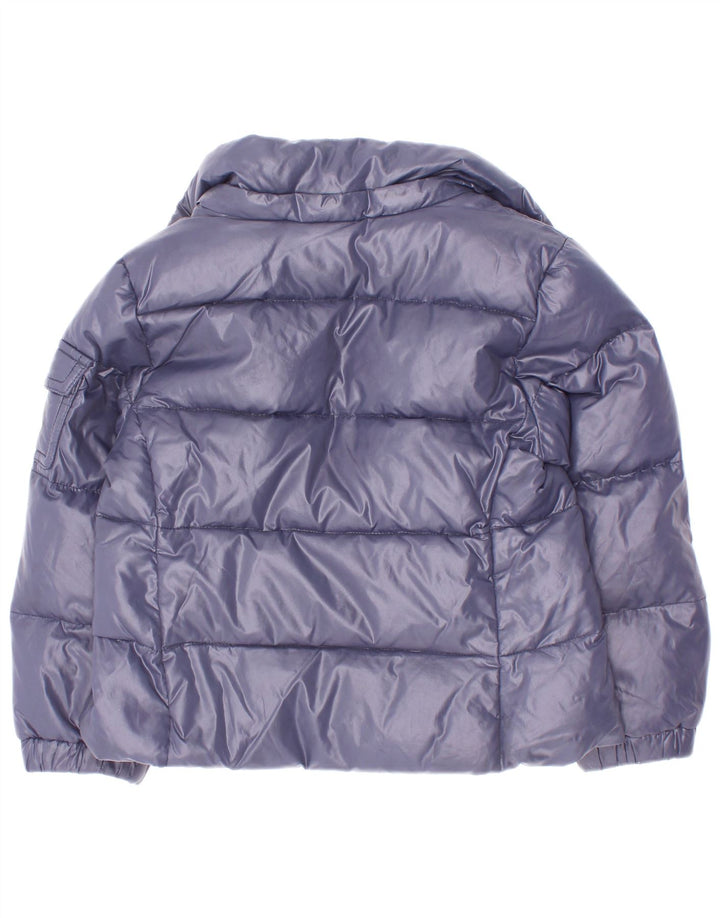 Jaqueta Moncler Baby Boys acolchoada 18-24 meses azul marinho poliamida