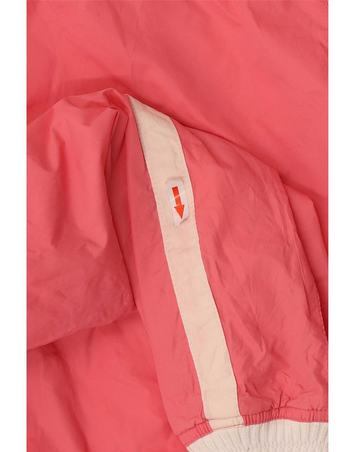 Jaqueta de treino feminina North Sails Reino Unido 16 grande bloco colorido rosa