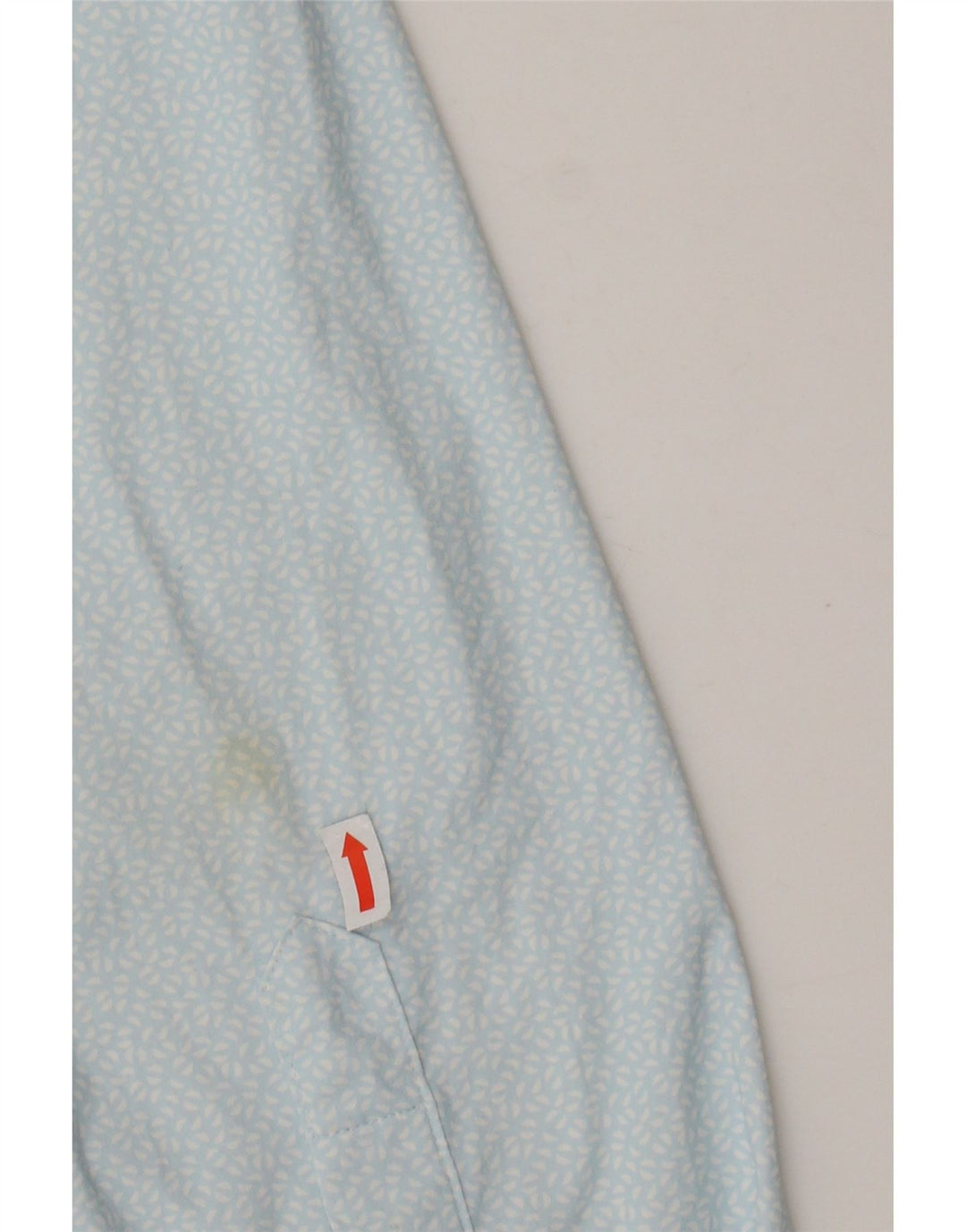 Camisa masculina de ajuste atlético BONOBOS grande nylon manchado azul