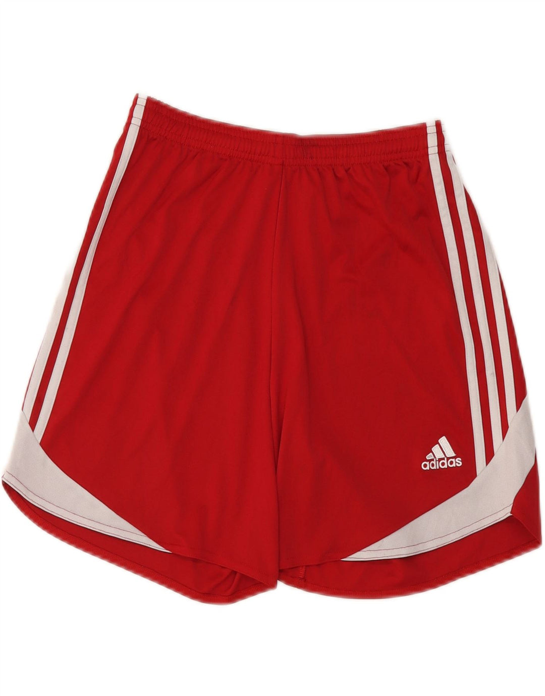 Adidas Mens Climacool Sport Shorts Pequeno Poliéster Colorblock Vermelho