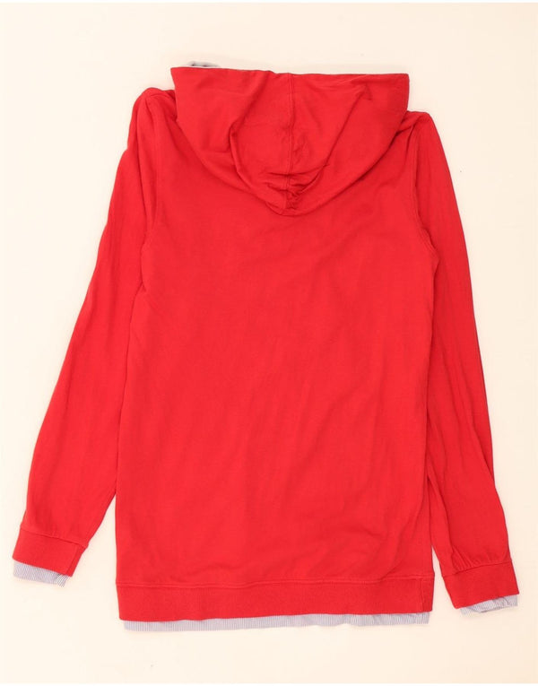 Desigual Meninos Graphic Hoodie Jumper 13-14 Anos Algodão Vermelho