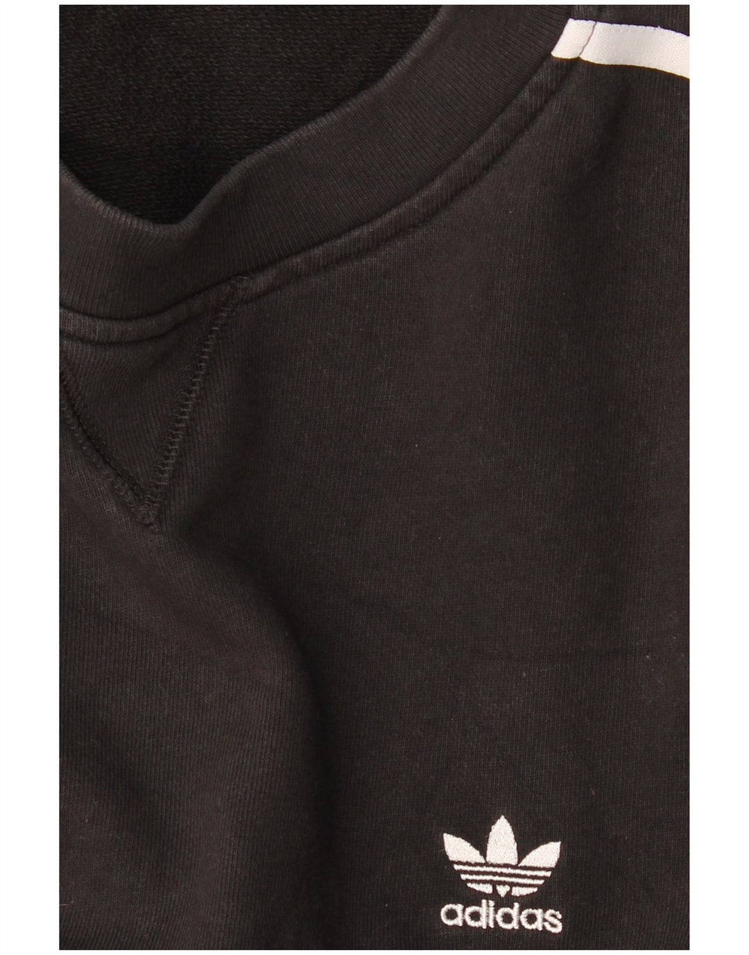 Adidas Mulher Oversized Sweatshirt Jumper UK 22 3XL Preto