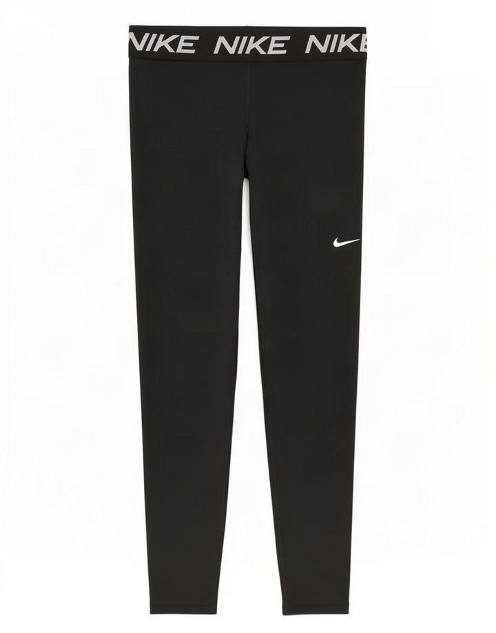 Leggings Nike Graphic Femininas UK 14 Grande Preto