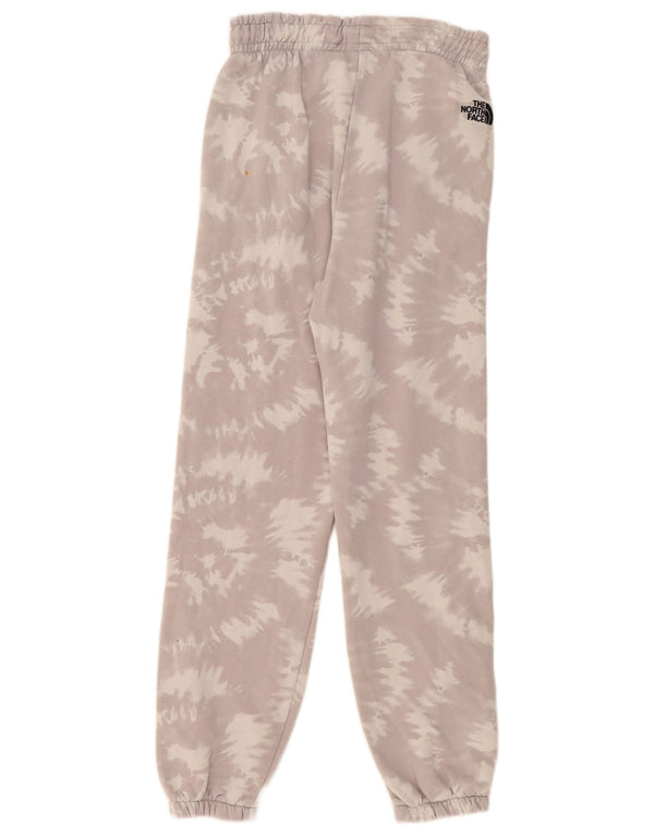 Calça de treino feminina The North Face Joggers UK 6 XS cinza tie-dye