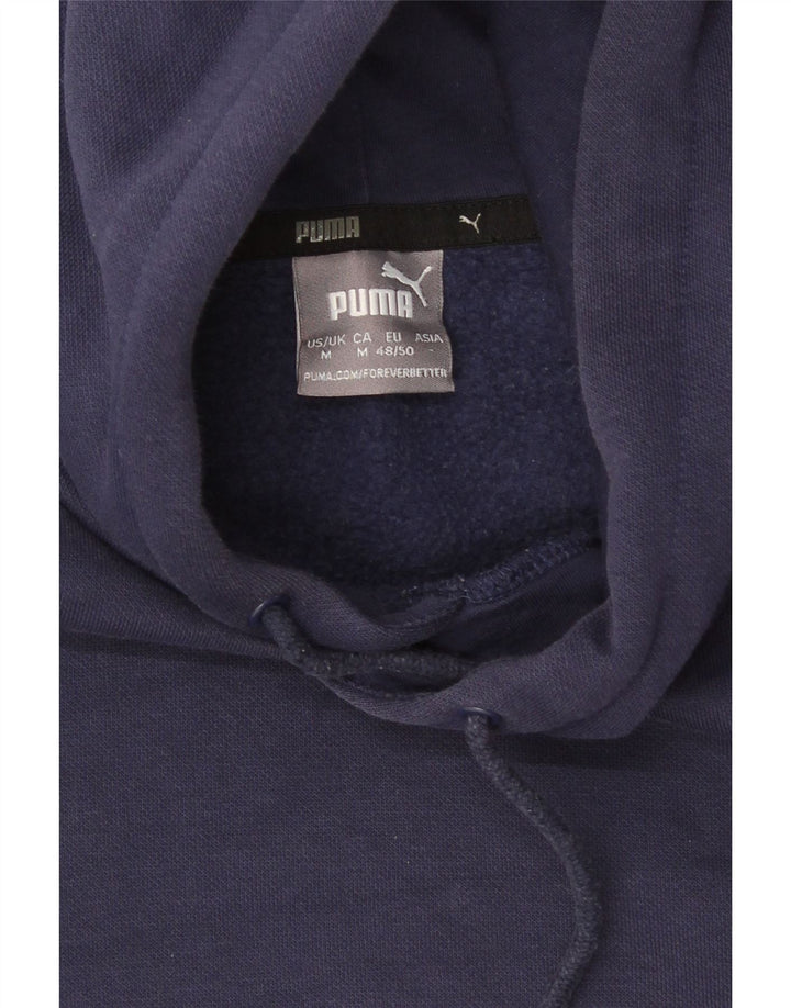 Puma Mens Hoodie Jumper Médio Azul Marinho