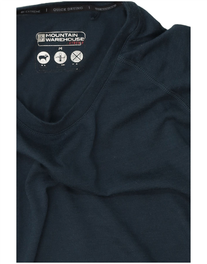 Camiseta masculina Mountain Warehouse poliéster azul marinho médio