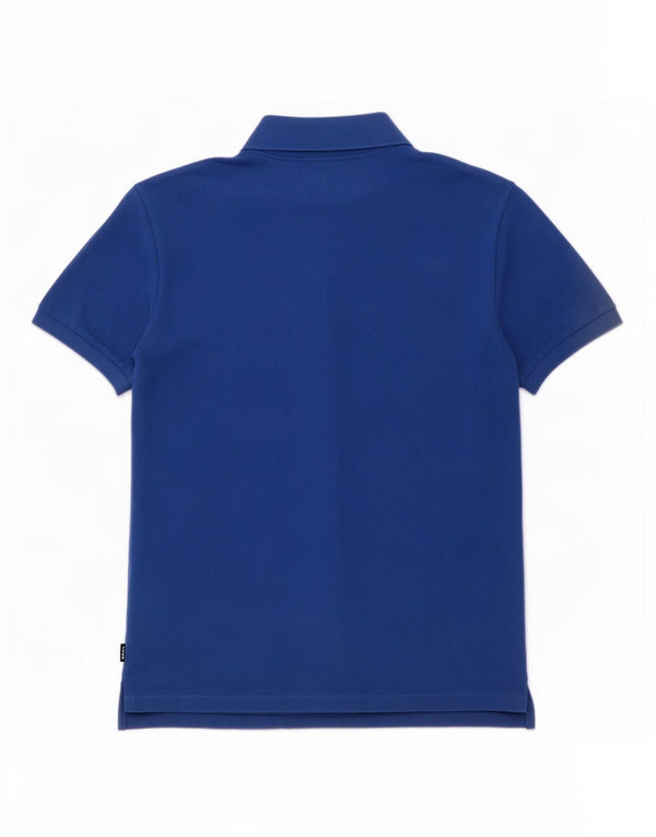 Camisa polo masculina Hugo Boss XL algodão azul