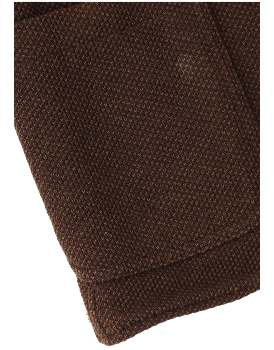 Jaqueta blazer masculina Massimo Dutti com 2 botões Reino Unido 42 XL algodão marrom