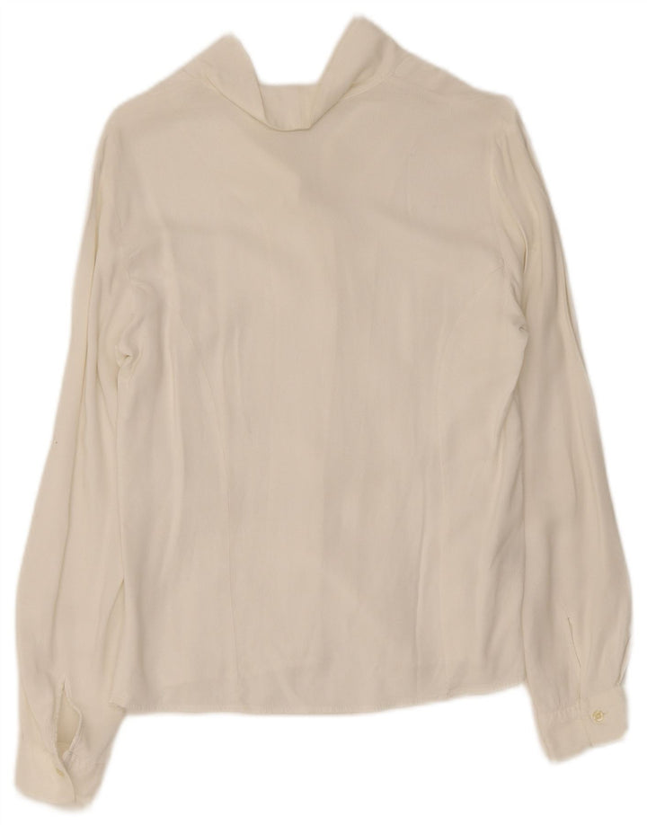 Blusa feminina Sisley IT 44 viscose branca média