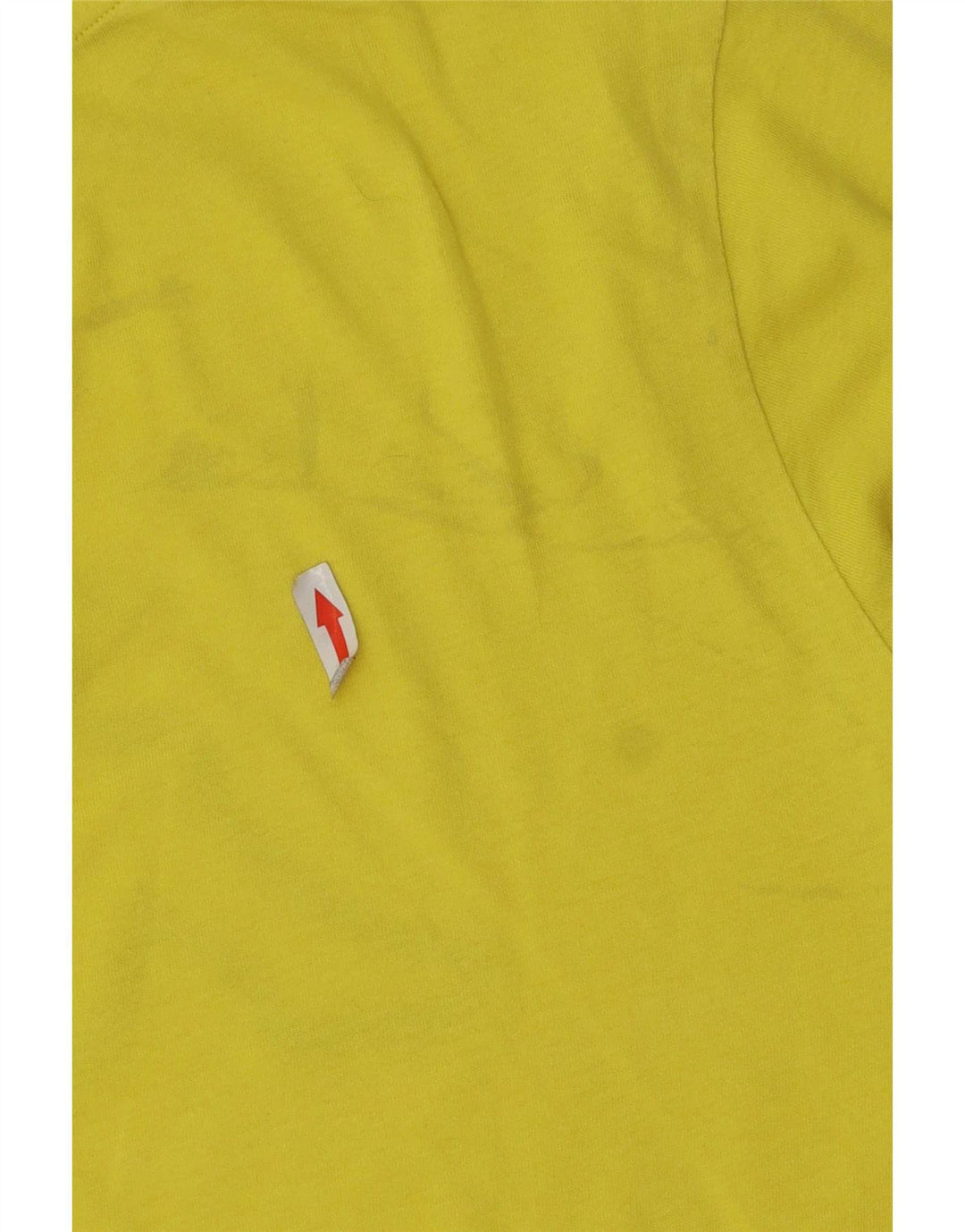 Camiseta gráfica masculina Kappa Top médio amarelo