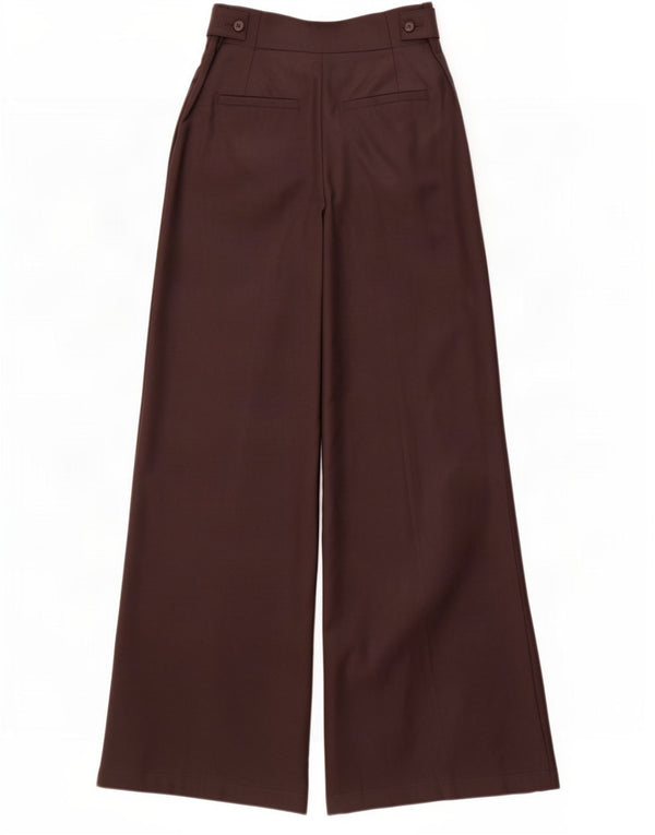 Zara Calça Chino Feminina Pegged XS W24 L29 Marrom