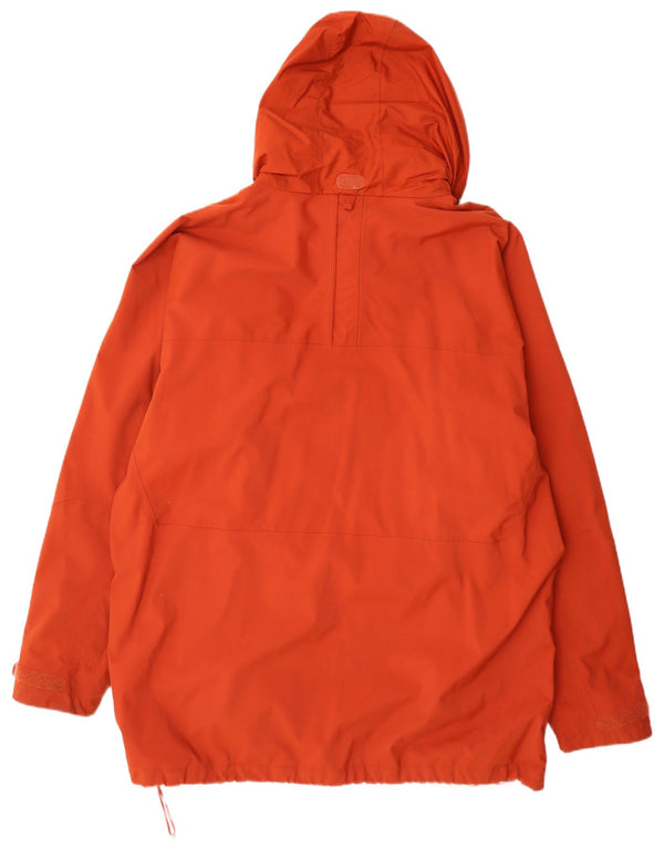 Jaqueta de chuva masculina Helly Hansen com capuz UK 44 2XL laranja nylon