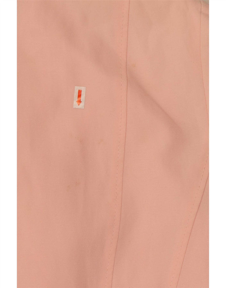 Jaqueta blazer feminina de 2 botões Marks & Spencer Reino Unido 14 grande rosa Lyocell