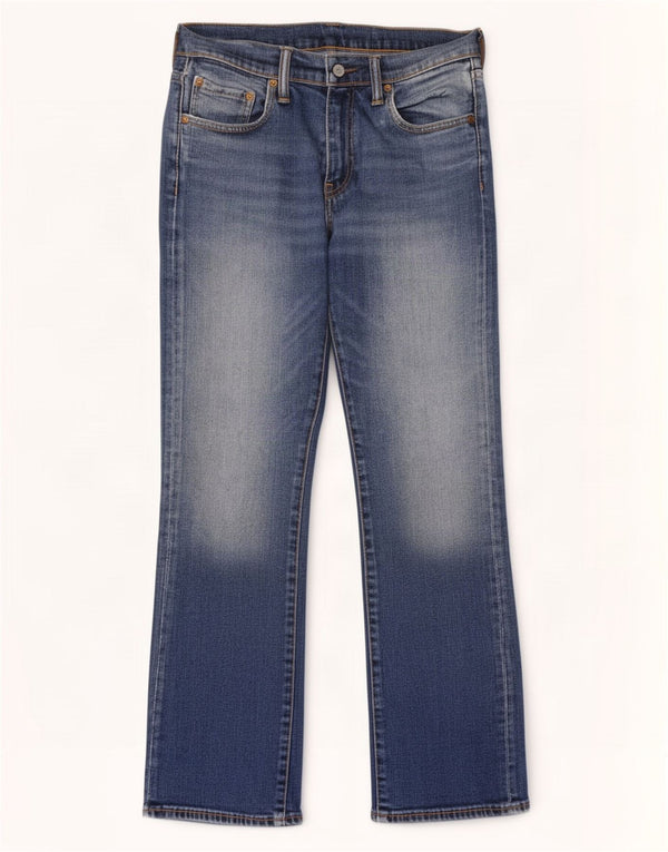 Levi's Masculino 527 Bootcut Jeans W30 L30 Azul Algodão
